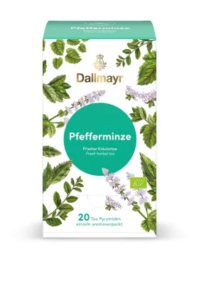 Dallmayr Peppermint Organiczna herbata ziołowa